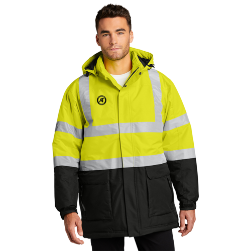 Port Authority ANSI 107 Class 3 Safety Heavyweight Parka