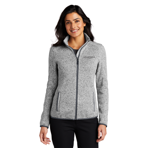 Port Authority Ladies Sweater Fleece Jacket