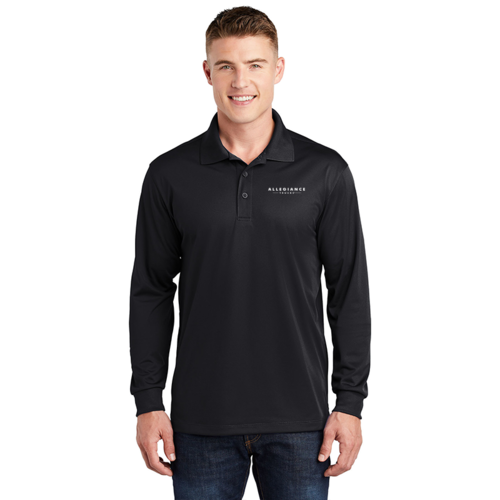 Sport-Tek Long Sleeve Micropique Sport-Wick Polo