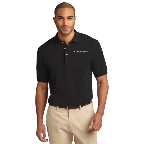 Port Authority Tall Heavyweight Cotton Pique Polo