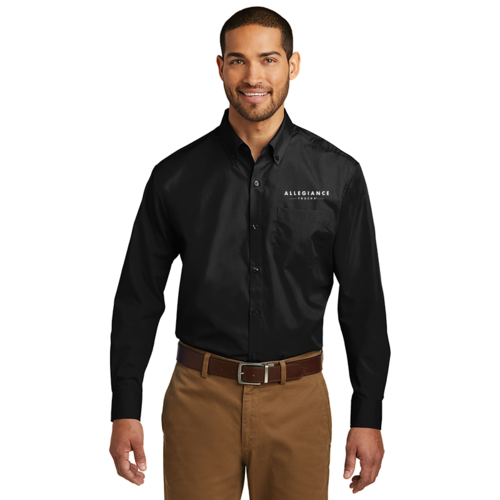 Port Authority Long Sleeve Carefree Poplin Shirt