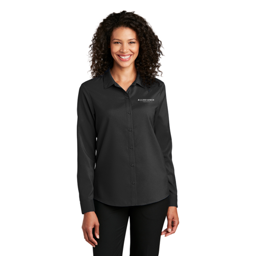 Port Authority Ladies Long Sleeve Performance Staff Shirt